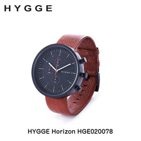 あす楽 送料無料 腕時計 ユニセックス レディース メンズ シンプル クラシカル ヒュッゲ HYGGE 腕時計 Horizon ホライズン HGE020078 Brown ※電池交換必要※サイズご注意ください