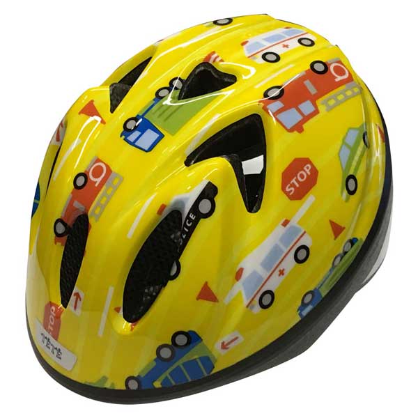 安全 快適 かわいいヘルメット TETE テテ ヘルメット 交換無料 安全 はたらく車2 Sサイズ Splash Heart スプラッシュハート