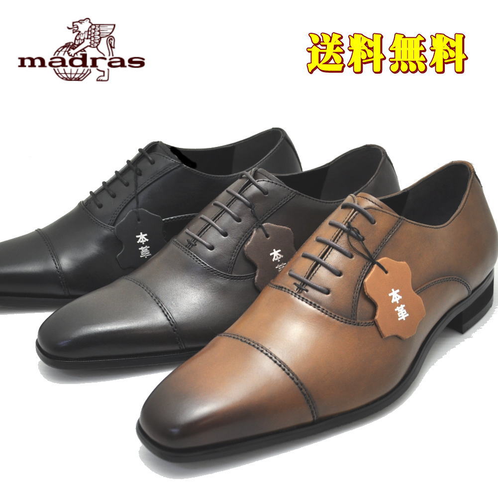 世界有名な マドラス社製３E MDL 本革 紐靴 DS4047 最大67％オフ！ ストレートチップ ビジネスシューズ