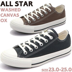 [ CONVERSE ALL STAR WASHEDCANVAS OX Ro[X I[X^[ 31312112 31312110