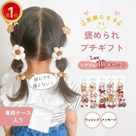 【5日最大20％offクーポン】 1000円ポッキリ 10点 ヘアゴム キッズ ベビー ヘアアクセサリー セット 子供 プレゼント クリスマス 花 リボン 送料無料 女の子 誕生日 福袋 アクセサリー ギフト 痛くない 髪飾り 1000円 プチギフト 卒園 入園 入学