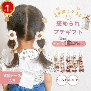 1000円ポッキリ 10点 ヘアゴム キッズ ベビー ヘアアクセサリー セット 子供 プレゼント 花 リボン 送料無料 
