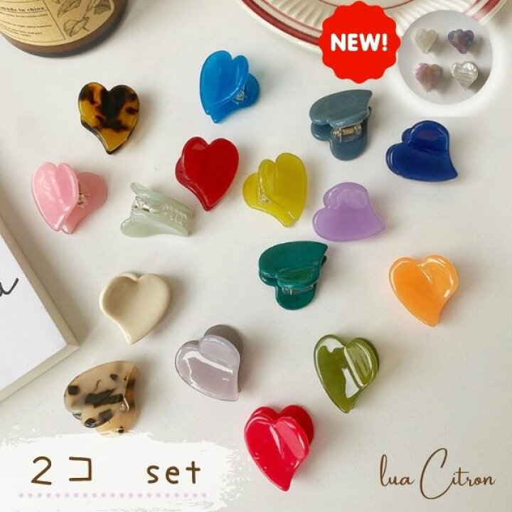 ヘアクリップ（２個、キャンディハート） -100均 通販 ダイソーオンラインショップ【公式】 ヘアピンキャンディーカラーハートヘアクリップチルドボウキュートガールズヘッドウェアガールズヘアピンヘアアクセサリー (Color :