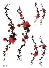 楽天市場 タトゥーシール 花 ワンポイント ホビー の通販