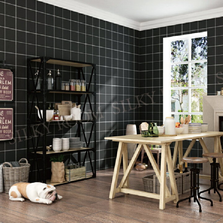 楽天市場 貼ってはがせる 壁紙 グラフチェック のり付き チェック 格子柄 巾45cm 長さ10メートル 数量1で10m インテリア モノトーン 北欧 白黒 クロス 送料無料 粘着シート カッティング シール壁紙 はがせる キッチン シール おしゃれ シトラス 中国コスメ タイコスメ