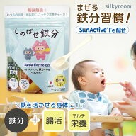しのばせ鉄分 約1か月分 鉄分パウダー サンアクティブ鉄分 ビフィズス菌 乳酸菌21種配合 亜鉛 ビタミン …