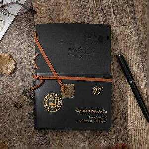 手帳 B6サイズ PUレザー ノートカバー 手縫い 手作り オリジナル 5色 ノート メモ帳 日記帳 ビジネスオフィス用品 卒業記念品 退職 就職 昇進 お祝い プレゼント送料無料 ブラウン・コーヒー