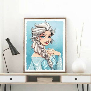 ダイヤモンドアート 絵画 刺繍キット ディズニー プリンセス 人気 リハビリ 美少女 アニメ 絵画 5Dダイヤモンド 手作り DIY 壁装飾 減圧パズルダイヤモンド 全面貼り付けタイプ 20x30cm キラキ