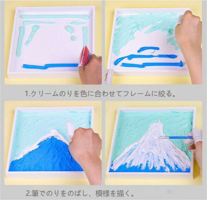 楽天市場】パレット絵 テクスチャーアート モザイク アクセサリー 樹脂 