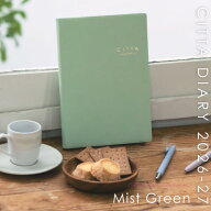 A5サイズ送料無料！【公式】CITTA手帳 CITTADIARY2026-27 ミストグリーン（2026年3月始まり）チッタ手帳 …