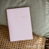 A5サイズ送料無料！【公式】CITTA手帳 CITTADIARY2026-27 サクラピンク（2026年3月始まり）チッタ手帳 CI…