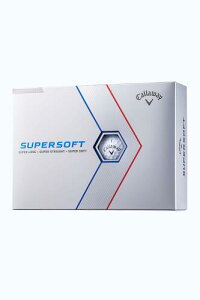 �L�����E�F�C(Callaway) �S���t�{�[�� SUPERSOFT 23 1�_�[�X(12����) 2�s�[�X�\�� �z���C�g