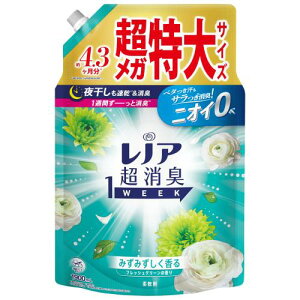 ���[�J�[�I���iLenor ���m�A �����L1WEEK �_��� �t���b�V���O���[�� �l�ߑւ� 1,900mL [��e��]