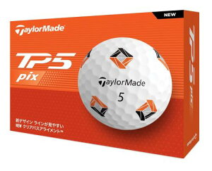 TaylorMade �e�[���[���C�h ���{ TP5 Pix�V���[�Y 2024 �S���t�{�[�� 1�_�[�X(12��)