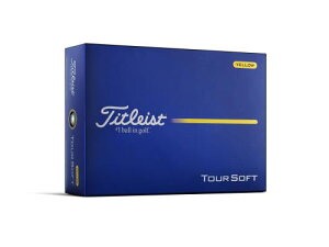 TITLEIST(�^�C�g���X�g) �S���t�{�[��26 TOUR SOFT YELLOW DZ