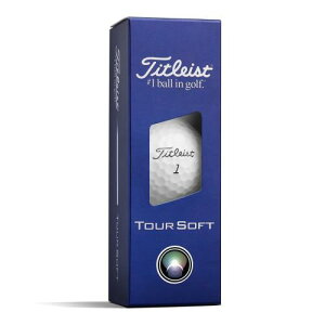 TITLEIST(�^�C�g���X�g) �S���t�{�[��26 TOUR SOFT �z���C�g1�X���[�u3����