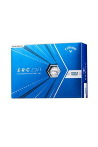 �L�����E�F�C (Callaway) �S���t�{�[�� ERC SOFT 2021 �g���v���g���b�N 1�_�[�X(12����) 3�s�[�X �z���C�g