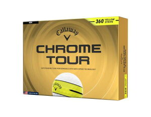 �L�����E�F�C(Callaway) �S���t�{�[�� CHROME TOUR 26 1�_�[�X(12����) 4�s�[�X�\�� 360°�C�G���[�X�g���C�v�E�z���C�g