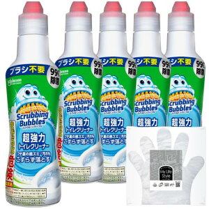 �X�N���r���O�o�u�� (Scrubbing Bubbles) �g�C���|�� �����̓g�C���N���[�i�[ 400g×5�{ ���|���p��܂� �g�C����� ������ �g�C�� �|�� ���� ��� �܂Ƃߔ��� ���