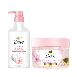 �Z�b�gDove(�_��) �{�f�B�\�[�v �ӂ�Ƃ�{�f�B�E�H�b�V�� �T�N�����X�N 450g+�X�N���u �T�N�����X�N �N���[�~�[�X�N���u �{�f�B �{�� 298g �p���P�A ������ ������