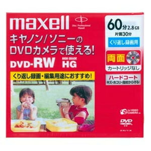 maxell �r�f�I�J�����p DVD-RW 60�� 1�� 10mm�P�[�X�� DRW60HG.1P A