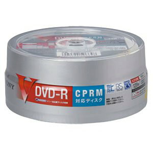 SONY DVD-R �^��p CPRM�Ή� 8�{�� 120�� 20���X�s���h���p�b�N �z���C�g�v�����^�u�� 20DMR12HCPP