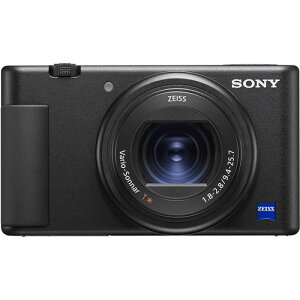 SONY(�\�j�[) �R���p�N�g�f�W�^���J���� VLOGCAM Vlog�p�J���� ZV-1 �{�f�B �E�B���h�X�N���[���t�� 24-70mm F1.8-2.8 �Y�[�������Y �u���b�N ZV-1 B