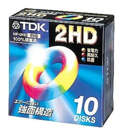 TDK 3.5インチ フロッピーディスク 256フォーマット10枚パック [MF2HD-256X10PS]