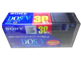 SONY MS-DOS フォーマット済 2HD まとめて30枚 プラスチックケース入 3.5型 フロッピー (黒) 30MF2HDGPDV