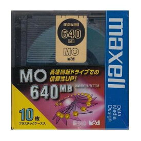 3.5インチ640MB MOメディア maxell MA-M640.B10P