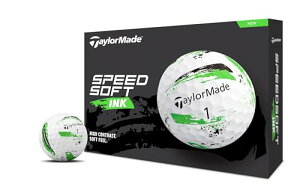 TaylorMade e[[Ch {Ki SPEEDSOFT INK Xs[h\tg CN 2024 St{[ 1_[X(12)
