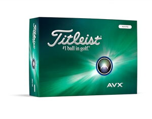 TITLEIST(�^�C�g���X�g) �S���t�{�[�� 24 AVX DZ ���j�Z�b�N�X �z���C�g