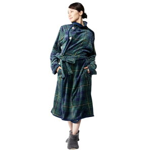 アイリスプラザ fondan 着る毛布 Sサイズ フランネルマイクロファイバー とろけるような肌触り 敬老の日 ギフト 特製BOX入り ポケッ