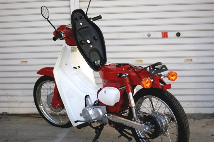 楽天市場】KEPSPEED製 スーパーカブ用タックロール カスタムシート : C＆J