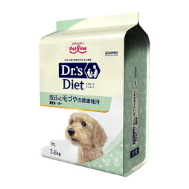 Dr.s 犬用 ドクターズダイエット　犬用皮ふと毛づやの健康維持 3.8kg　総合栄養食 ドッグフード