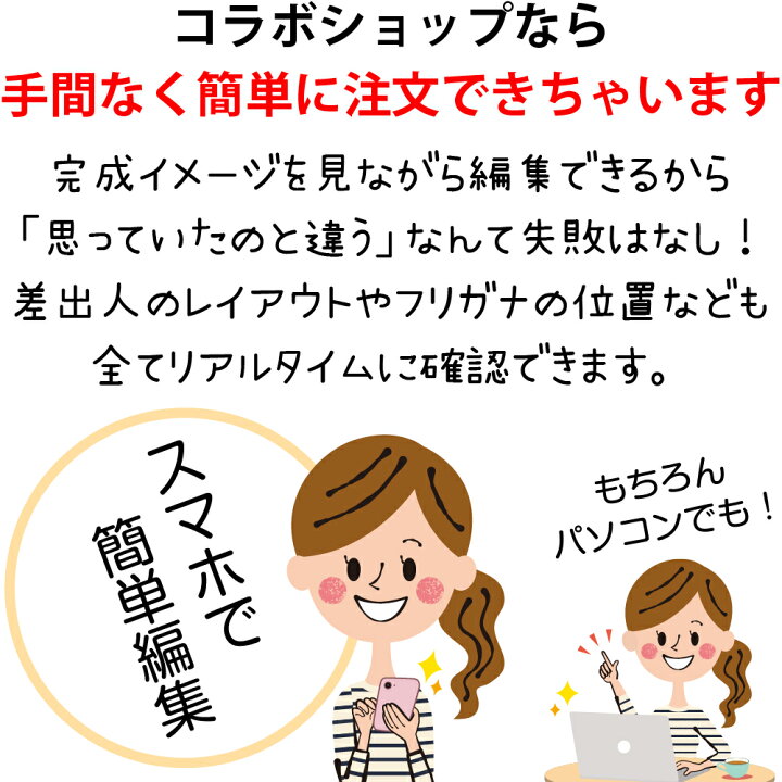 楽天市場 喪中はがき 180枚 送料無料 差出人印刷 挨拶文変更可能 自由編集 喪中ハガキ印刷 官製はがき 胡蝶蘭官製はがき 印刷 寒中見舞い 年賀欠礼はがき 喪中ハガキ おしゃれ メール便送料無料 年賀状ソフト不要 コラボショップ 楽天市場店