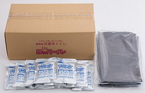 ほっ!トイレ タブレット / 100袋入り(処理用ビニール袋付) HTB-03 災害用 EXCELSIOR