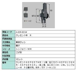 NZg / R iFF A-02R-BZLW p i LIXIL NV TOSTEM gXe