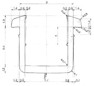 O` gq6.8mmGp / 50m iFFVCO[ H5X10 p i LIXIL NV TOSTEM gXe