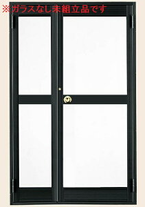 クリエラガラスドア PG仕様 ガラスなし未組立品 親子 内付型 中桟付き 1219 W:1,240mm × H:1,904mm LIXIL リクシル TOSTEM トステム