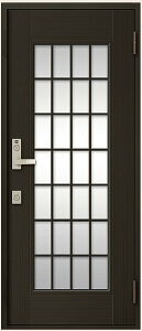 クリエラR 片開きドア 14型 内付型 ランマなし 鎌付箱錠仕様 特注寸法 W:557〜790mm H:1,706〜2,006mm LIXIL リクシル TOSTEM トステム