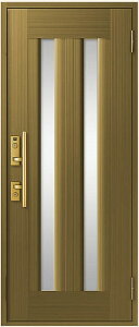 クリエラR 片開きドア 17型 半外付型 ランマなし 特注寸法 W:819〜885mm × H:1,317〜2,017mm LIXIL リクシル TOSTEM トステム