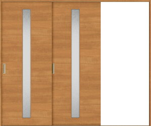 ラシッサS Vレール方式_片引戸2枚建 / ノンケーシング枠 鍵なし仕様 デザイン:LGB 特注 W:1,748〜2,954mm × H:1,728〜2,425mm LIXIL TOSTEM