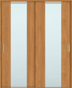 ラシッサS Vレール方式_引違戸2枚建 / ノンケーシング枠 鍵なし仕様 デザイン:LGN 特注 W:1,188〜1,992mm × H:1,728〜2,425mm LIXIL TOSTEM