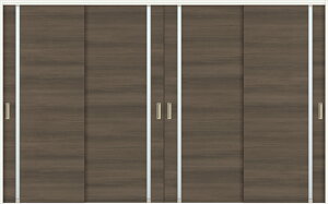 ラシッサD ラテオ 室内引戸 間仕切り 上吊引戸 引違い戸 4枚建て ALMHF-LGL 錠無し 3220 W:3,253mm × H:2,023mm ノンケーシング / ケーシング LIXIL TOSTEM