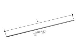 ランドリーパイプ ブラケット付 L：1,725mm / 1本入り 部品色：ホワイト LAP-1732-W 交換用 部品 INAX LIXIL リクシル TOSTEM トステム