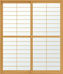 和障子 吾妻障子 引違い戸 2枚建て SAHH-CA4 在来工法 1620 W:1,644mm × H:2,038mm 新和風 LIXIL リクシル TOSTEM トステム DIY リフォーム