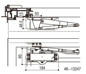 hAN[U[ / 1 HH-4K-13247 p i YKK AP