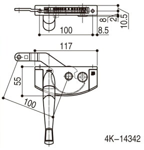 Iy[^[nh / 1 HH-4K-14342 p i YKK AP