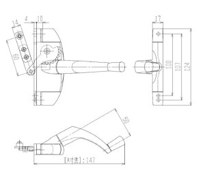 CpIy[^[nh / 1 HH-7K-11563 p i YKK AP